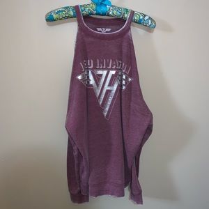 Van Halen Cold Shoulder Crewneck